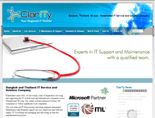 Tablet Screenshot of clarityit.com